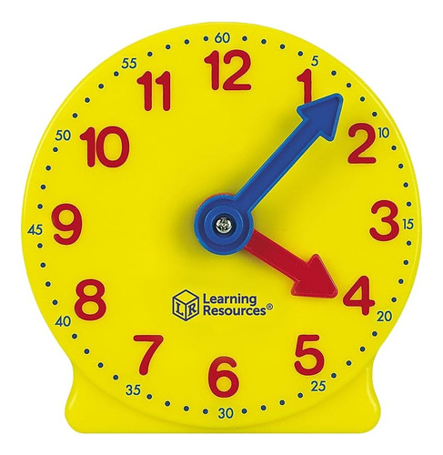 Reloj Learning Resources Smart Pack 4, Color Amarillo