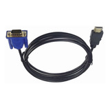 Cable De Sf 10m Hdmi A Vga 1080p Hd Con El Adaptador De Audi