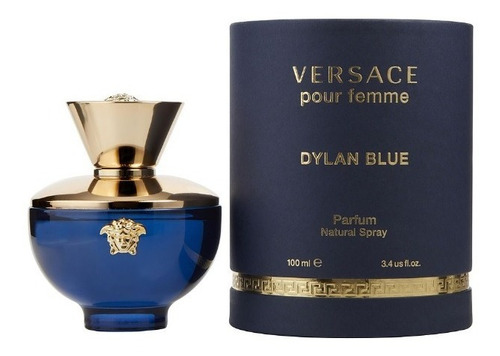 Perfume Dylan Blue Femme De Versace 100 Ml Eau De Parfum Nuevo Original