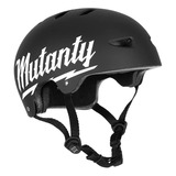 Casco De Bicicleta Mutanty Venom - Bmx Mtb - Negro 2