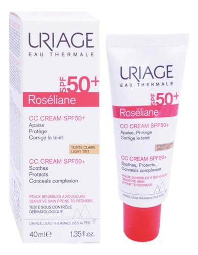 Uriage Roseliane Cc Crema Spf50 - mL a $2998