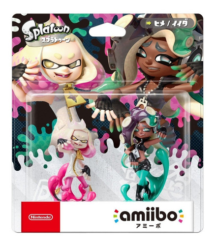 Amiibo Splatoon Pearl E Marina Pack Nintendo Switch 2ds 3ds