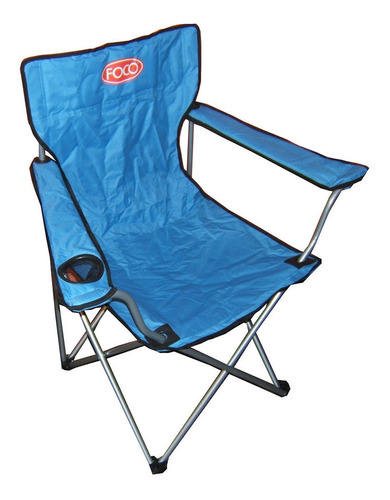 Sillon Director Plegable Camping + Porta Vaso + Funda