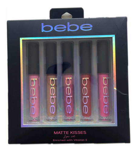 Bebe - Labial Lipstick Set Matte Kisses - g a $920