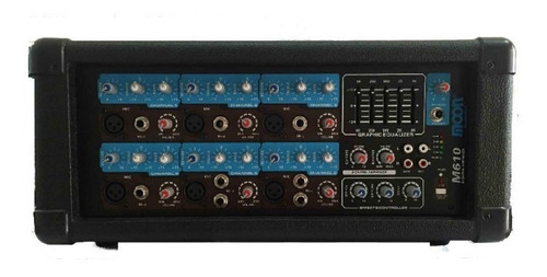 Consola Potenciada Moon M610 Cabezal Amplificador Mixer 200w