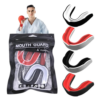 Protector Bucal De Silicona Deportiva Moldeable, 4 Unidades, | Meses sin interés