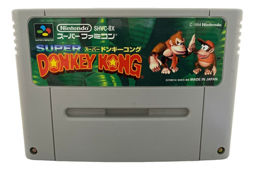 Donkey Kong Country Super Nintendo Super Famicom Original