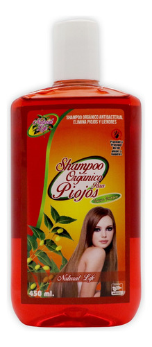 Shampoo Orgánico Para Piojos 100% Natural Adios A Los Piojos