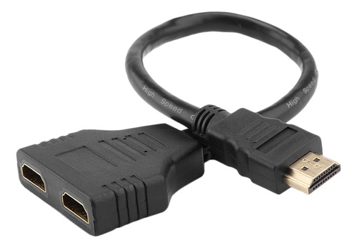 Cable Adaptador Tipo Divisor Macho A Hembra Doble Activado