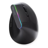 Delux M618c Black Mouse Vertical