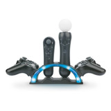 Cargador Para Cargar 2 Sony Dualshock 3 Y 2 Ps3 Move Simultaneamente - 220v Directo