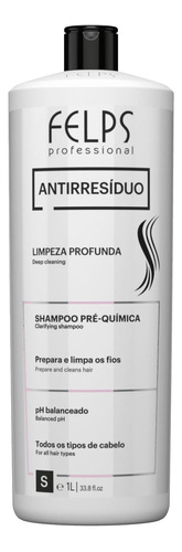 Shampoo Antirresíduo Limpeza Profunda Felps - 1l