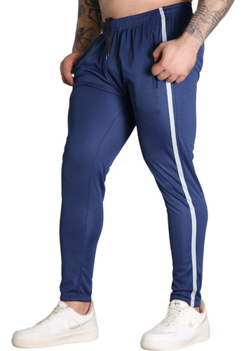 Calça Jogger Masculina Fitness Premium Academia Treino Slim