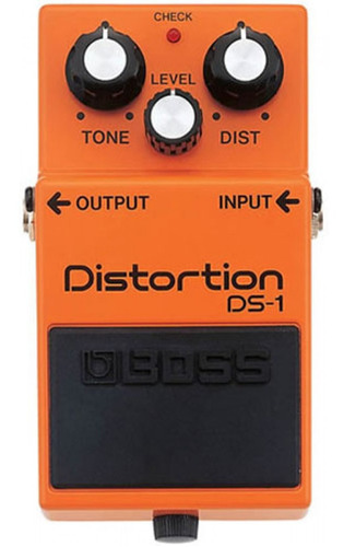 Pedal Compacto Distortion Boss® Ds-1