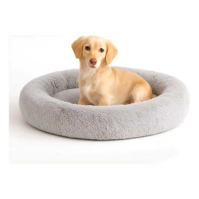 Cama Anti Estrés Para Perro Pequeño Pet To Bed 50x50cm Color Gris | Meses sin interés
