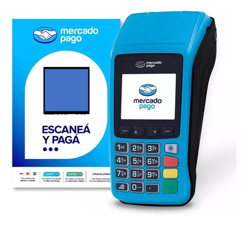 Mercado Pago Point Plus C/chip Celular + Impresora Posnet