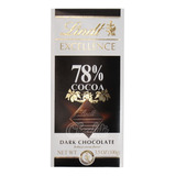 Chocolate Cocoa 78% Lindt Excelence 5x$499 Dulces Amores
