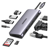 Adaptador Usb-c P/ Macbook, Notebook, Celulares. Hub Ugreen