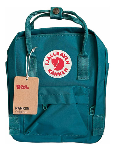 Mochila Fjallraven Kanken Mini 7l - Ocean Green