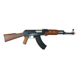 Rifle Tipo Ak47 Aeg Bb´s 6mm 300 Fps Double Eagle Airsoft 