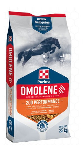 Omolene 200 Performance Equinos. Alimento Para Caballo 25kg