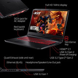 Laptop Gaming Acer Nitro Corei7 16gb Ram 1tb Ssd