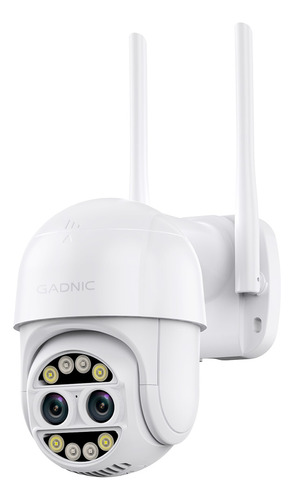 Cámara De Seguridad Gadnic Domo Amplio Rango Dinámico 3mp Hd