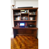 Escritorio Con Biblioteca De Algarrobo