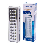 Luz De Emergencia 30 Leds Recargable Compacta Slim Usb 220v