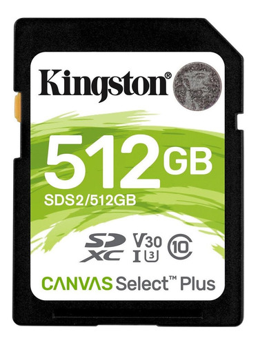 Memoria S Kingston Sds2/512gb  Canvas Select 512gb Sds2/512g