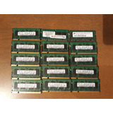 Lote De 15 Piezas Memoria Ram Ddr 2 Laptop 1gb 