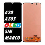 Modulo Para Samsung A205 A20 Sin Marco Oled