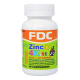 Zinc 4 Kitt (zinc + Vitaminas) X 90 Comprimidos