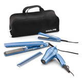 Kit Viaje Babyliss Pro Plancha Alisadora 2091 Secador De Pel