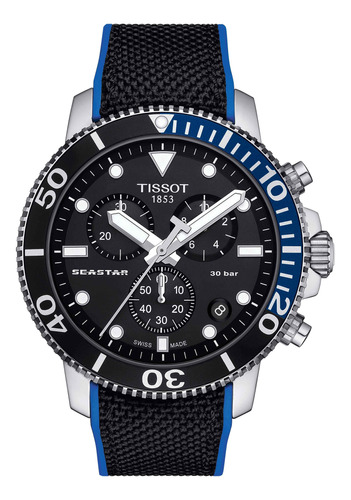 Reloj Tissot Seastar Crono Textil