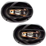 Par Alto Falante Hurricane 6x9 Quadriaxial Qr-69 150w Rms