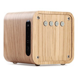 Altavoz Estéreo Inalámbrico Wood Bluetooth 4.0, Caja De Soni