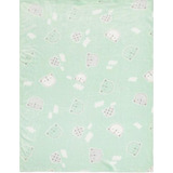 Papi Baby Cobertor De Microfibra 1.10mx85cm Verde