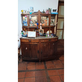 Mueble Antiguo, Vajillero, Cristalero