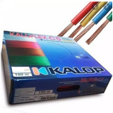 Cable Unipolar Kalop C5 Nor.iram 2.5mm Coloresx2 C.u.o.t.a.s
