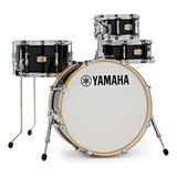 Bateria Acústica Yamaha Stage Custom Hip R Black Sbp0f4 Hrb Color Raven Black