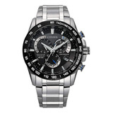 Reloj Citizen Eco-drive Sport De Lujo Pcat Con Cronógrafo Su