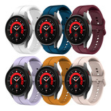 6 Correa Para Samsung Galaxy Watch 5 Pro 6 4 Classic De 20mm