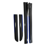 Lip Lateral 192cm Carbono Negro+azul