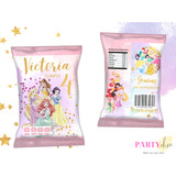 Bolsas De Papas Personalizadas(chip Bags) Princesas 75pz