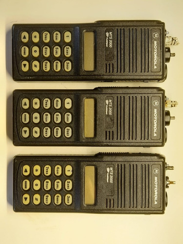 Rádio Motorola Mts2000 Flashport (03 Unidades No Estado)
