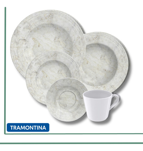 Jogos De Jantar Pratos De Porcelana Sofisticado Tramontina