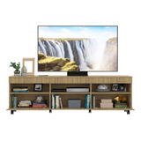 Mueble Para Tv Rack Mesa Melamina Paris