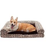 Furhaven Pet - Cama Tipo Almohada Para Perros Estilo Sofa Y