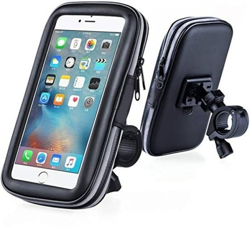 Soporte Funda Porta Gps Celular Moto Bicicleta Impermeable